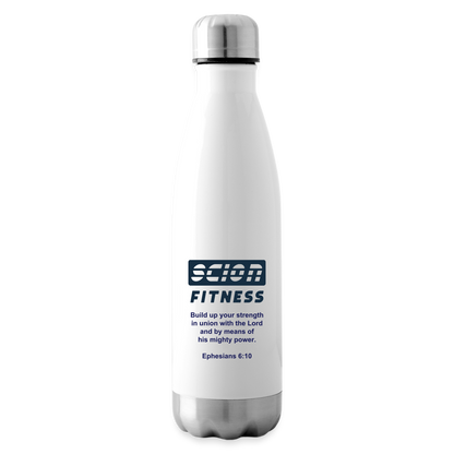 Insulated Water Bottle - The Biblical One! - white