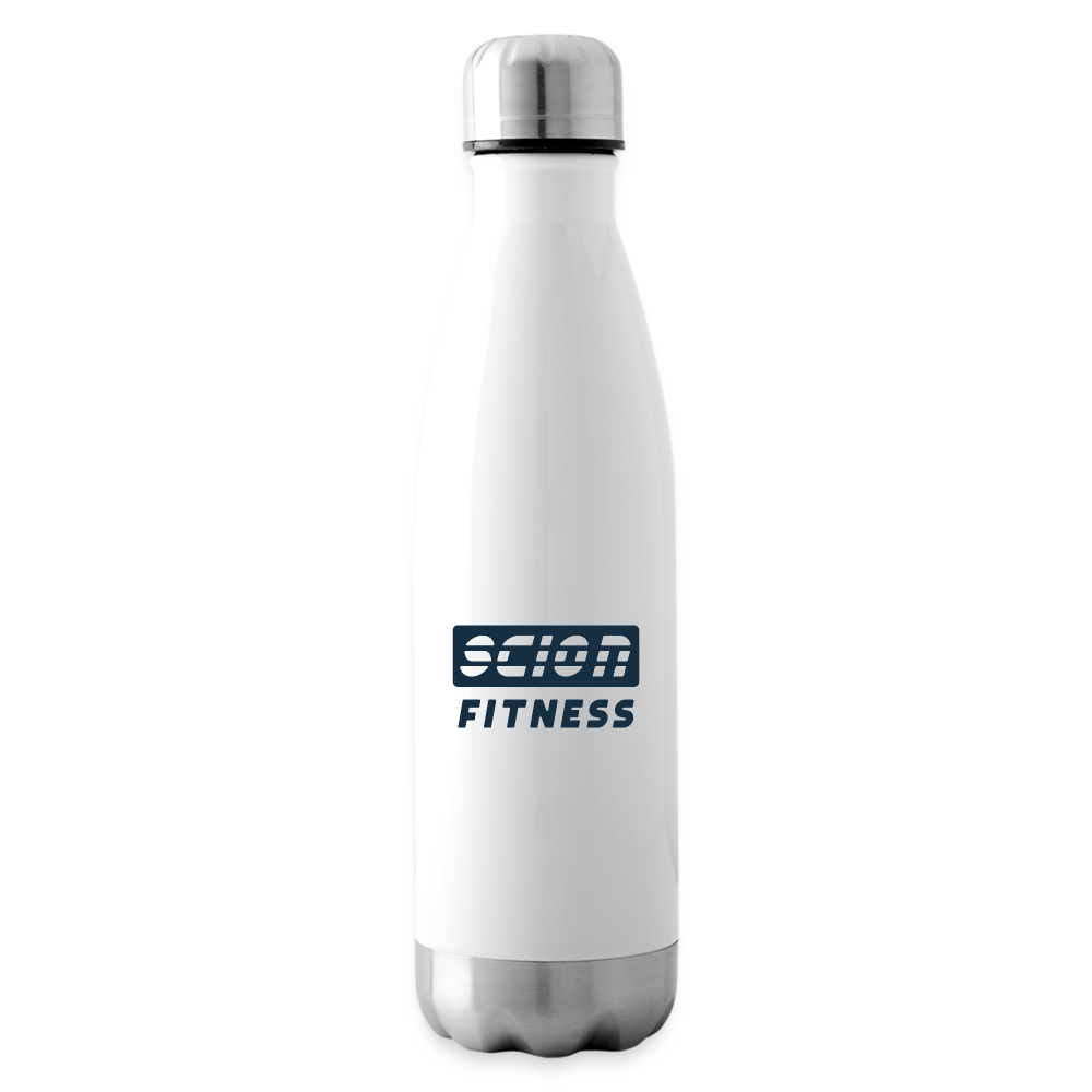 Insulated Water Bottle - white