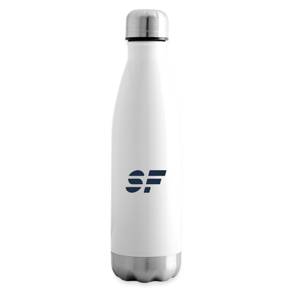 Insulated Water Bottle - white